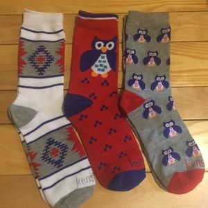 Cute owl socks!
